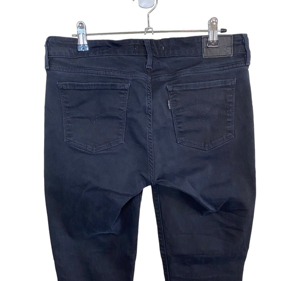 Levis - 711 Skinny Filiforme - Black Size 30 - Picture 5 of 10